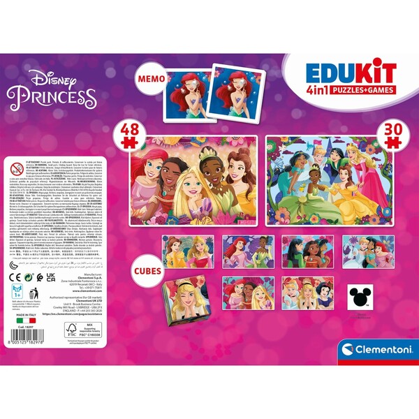 L’Edukit 4 en 1 - Disney Princess 
