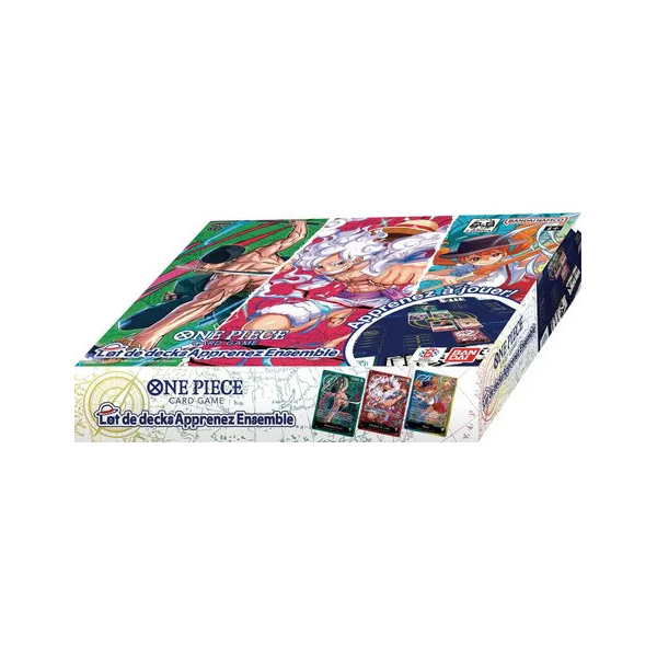 One Piece - Lot de Decks : Apprenez ensemble