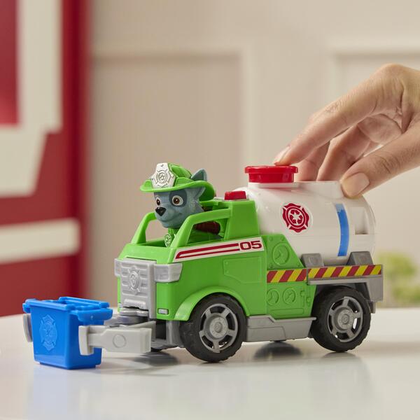 Véhicule et figurine Mission pompiers La Pat Patrouille (modèle aléatoire)