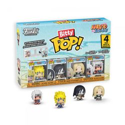 Naruto - Pack figurines Bitty Pop! x4