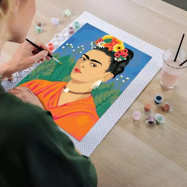 Peinture par numéros Frida Kahlo - CreArt Toiles 30 x 40 cm