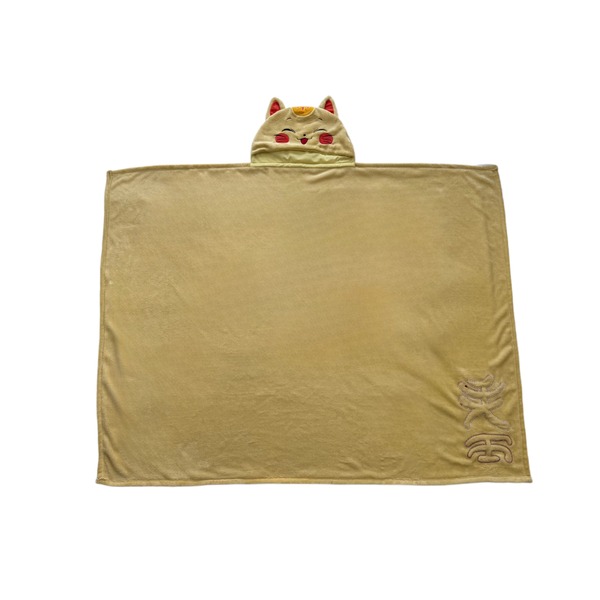 Plaid capuche Maneki Neko