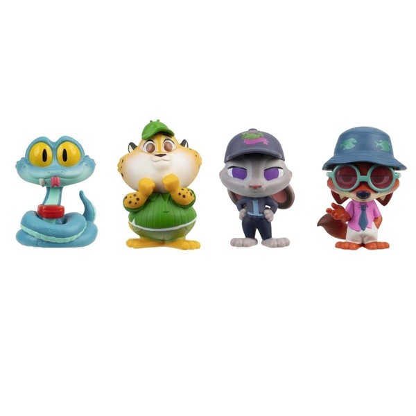 Coffret 5 figurines 5 cm Zootopie 2