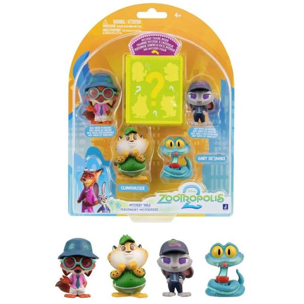Coffret 5 figurines 5 cm Zootopie 2