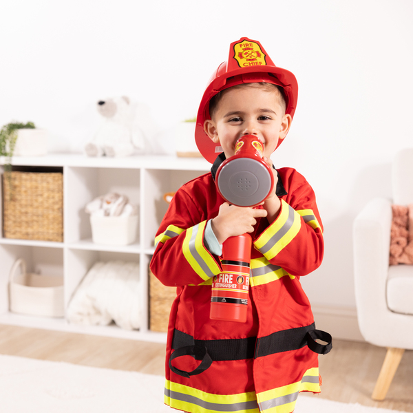 Deguisement Pompier + accesoires  3/6 ans - Melissa&Doug