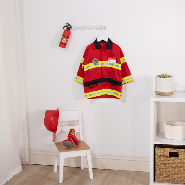 Deguisement Pompier + accesoires  3/6 ans - Melissa&Doug