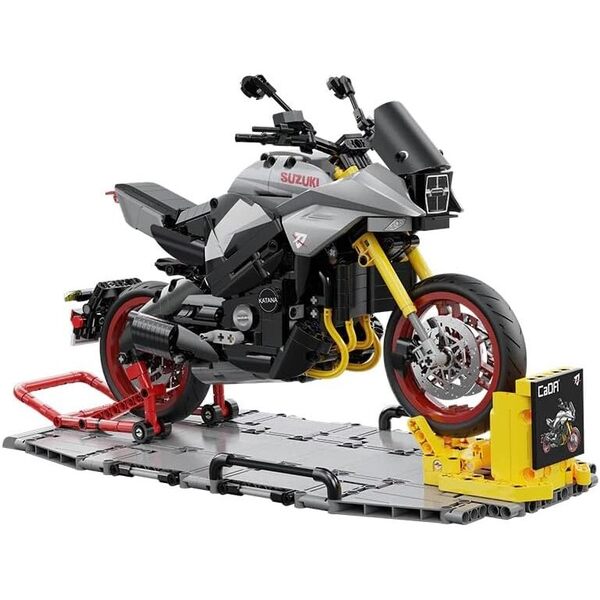 Set de construction CaDA - Moto Suzuki Katana (1104 pièces)
