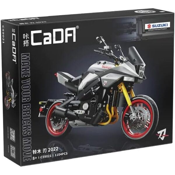 Set de construction CaDA - Moto Suzuki Katana (1104 pièces)