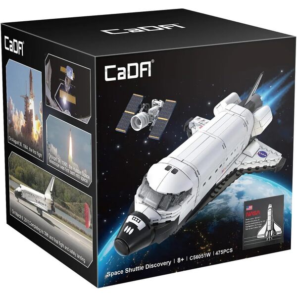 Set de construction CaDA – Navette spatiale NASA (475 pièces)