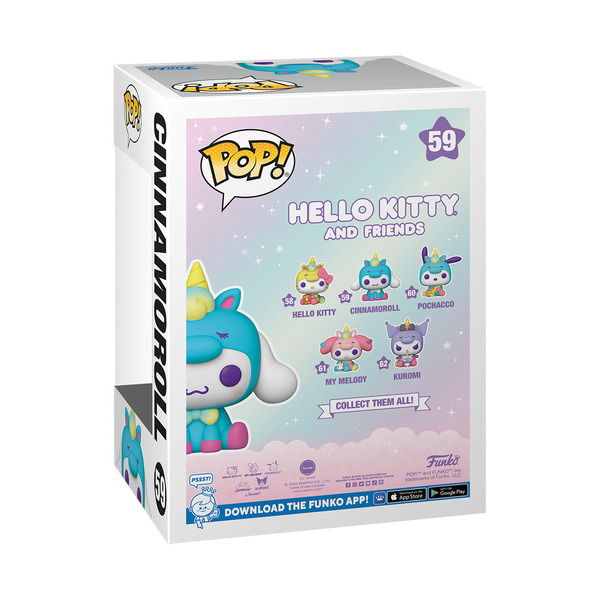 Figurine Funko Pop! Hello Kitty and friends - Cinnamoroll n°59