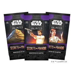 Cartes Star Wars Unlimited Booster Secrets du Pouvoir 