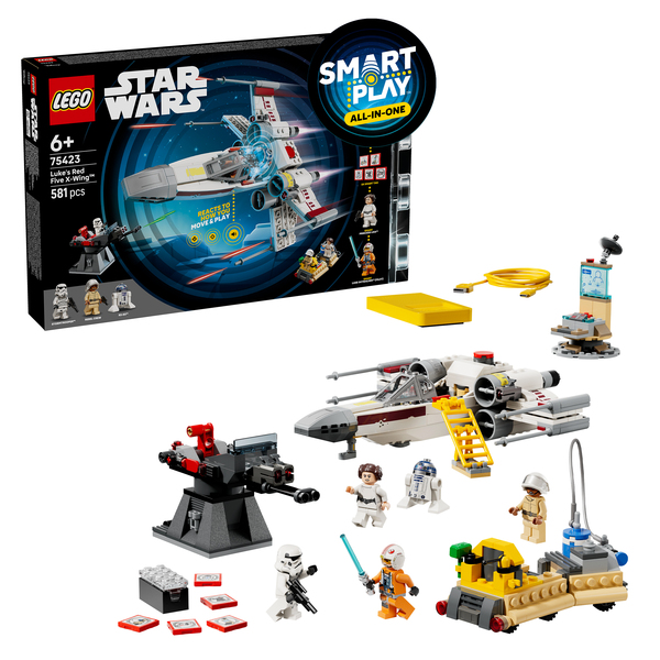 75423 - LEGO® Star Wars TM - SMART Play™ : le X-Wing™ Red Five de Luke
