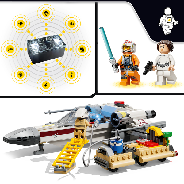 75423 - LEGO® Star Wars TM - SMART Play™ : le X-Wing™ Red Five de Luke