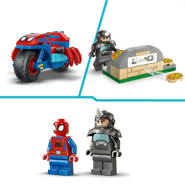 11206 - LEGO® Spidey - Spidey sur sa moto contre Rhino