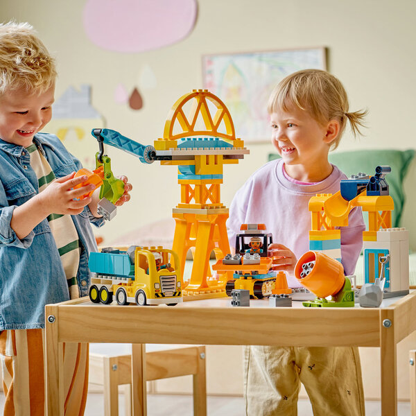 10476 - LEGO® DUPLO Ma Ville - Le chantier et les véhicules de construction 3-en-1