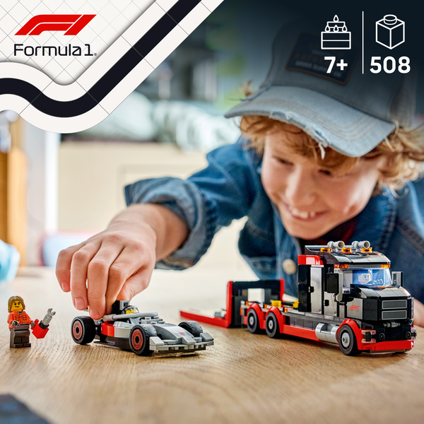 60493 - LEGO® LEGO City - Camion de F1® avec voiture de course de F1® Audi