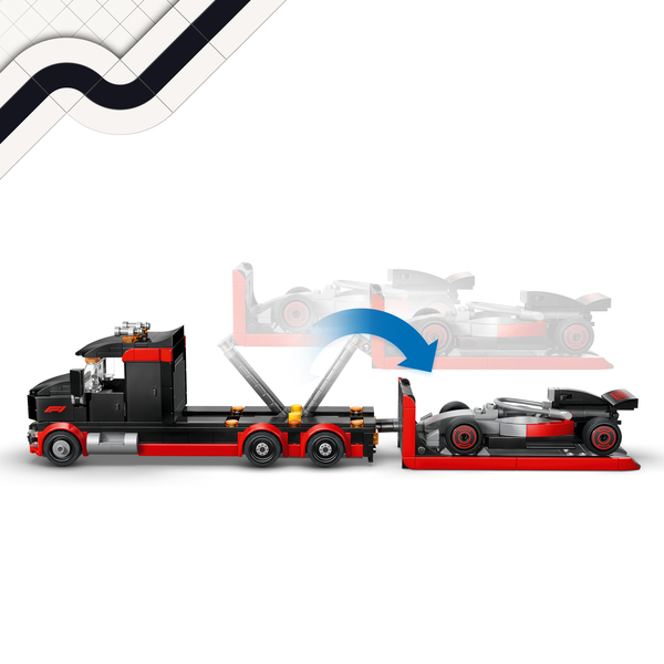 60493 - LEGO® LEGO City - Camion de F1® avec voiture de course de F1® Audi