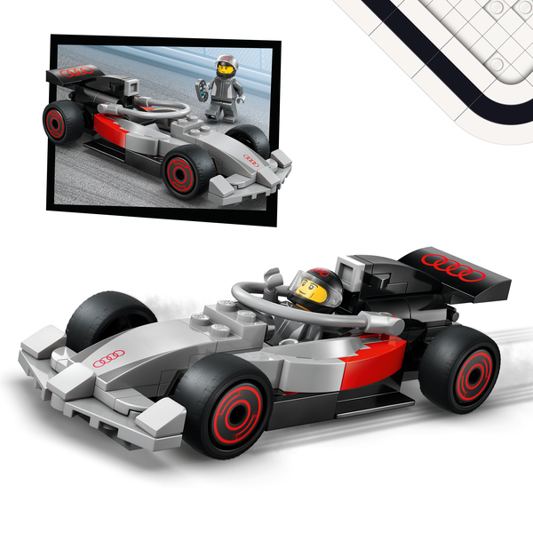 60493 - LEGO® LEGO City - Camion de F1® avec voiture de course de F1® Audi