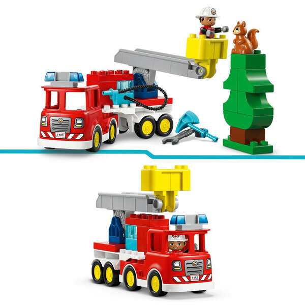 10473 - LEGO® DUPLO Ma Ville - Le camion de pompiers