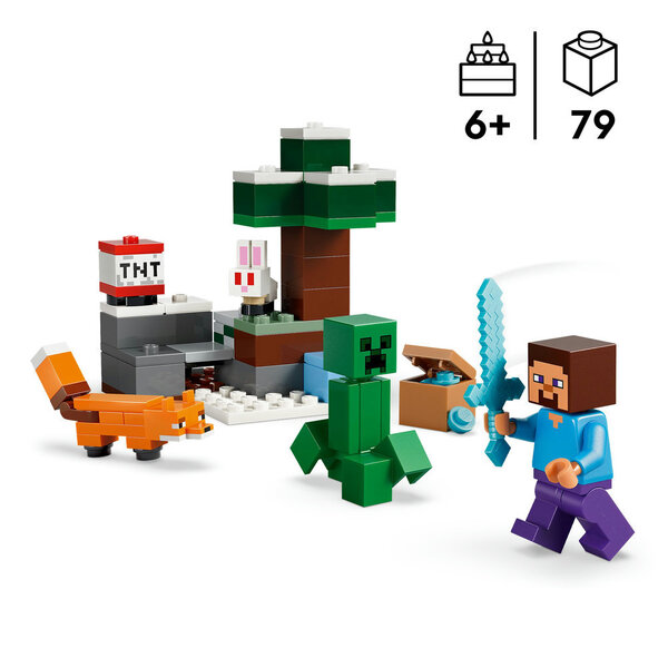 21583 - LEGO® Minecraft - Les aventures de Steve dans la taïga