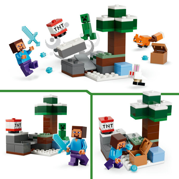 21583 - LEGO® Minecraft - Les aventures de Steve dans la taïga