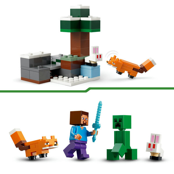 21583 - LEGO® Minecraft - Les aventures de Steve dans la taïga