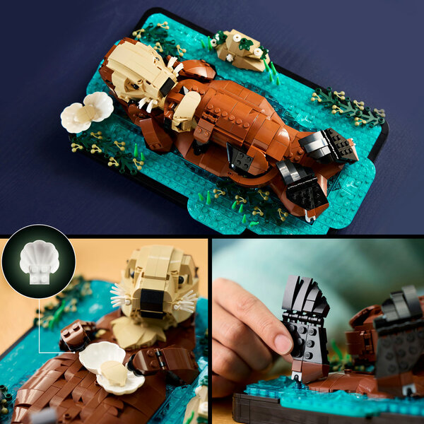 21366 - LEGO® LEGO Ideas - Les loutres câlines