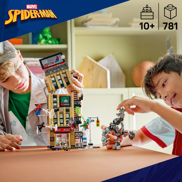 76342 - LEGO® Super Heroes - Spider-Man contre Mystério : le Daily Bugle