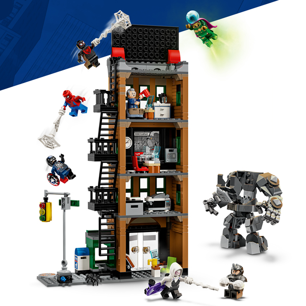 76342 - LEGO® Super Heroes - Spider-Man contre Mystério : le Daily Bugle