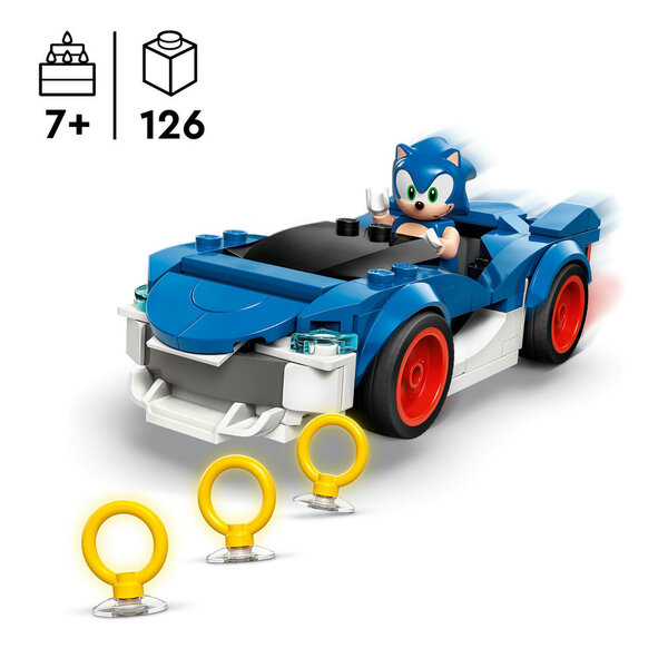 77117 - LEGO® Sonic the Hedgehog™ - Sonic : le bolide ultra-rapide
