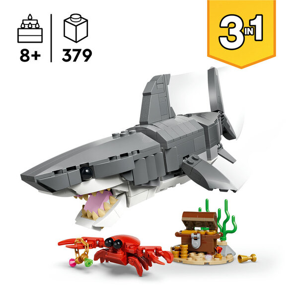 1381 - LEGO® Creator - Le redoutable requin et le coffre au trésor
