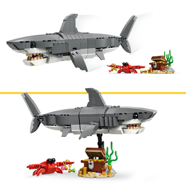 1381 - LEGO® Creator - Le redoutable requin et le coffre au trésor