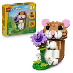 31376 - LEGO® Creator - L’adorable hamster et la fleur