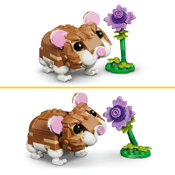 31376 - LEGO® Creator - L’adorable hamster et la fleur