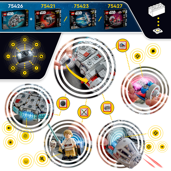 75426 - LEGO® Star Wars TM - SMART Play™ : Faucon Millenium