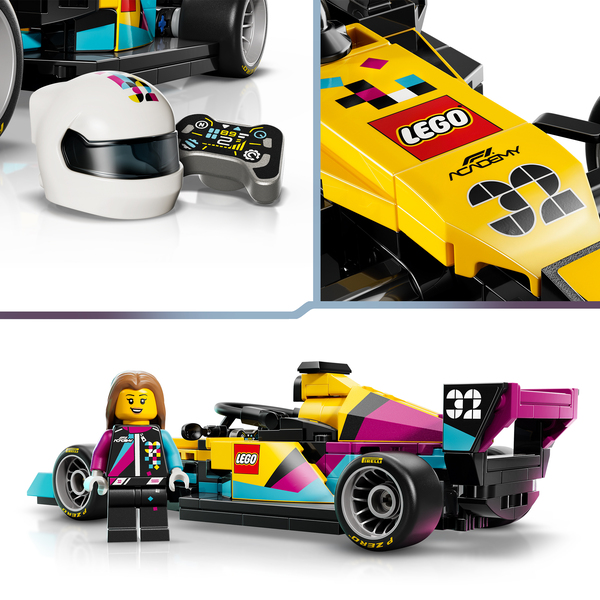 77258 - LEGO® Speed Champions - Voiture de course F1 ACADEMY™ LEGO®