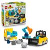 10475 - LEGO® DUPLO Ma Ville - Les véhicules de chantier 3-en-1