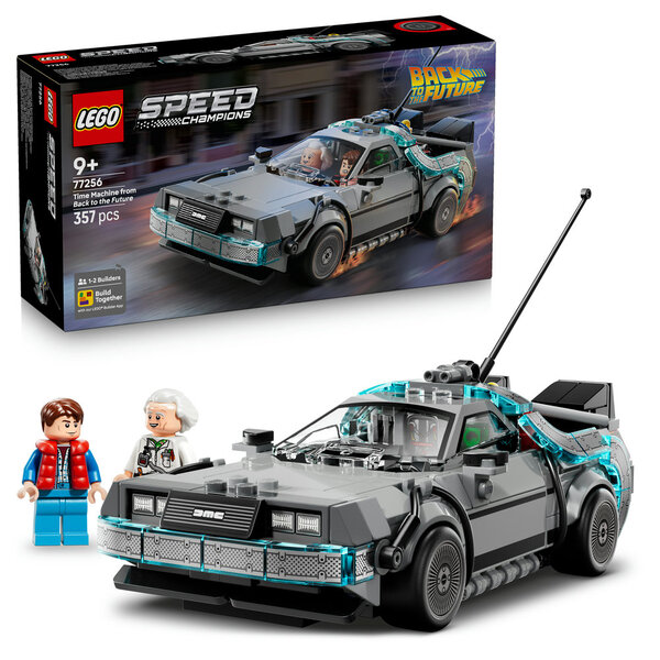 77256 - LEGO® Speed Champions - La machine à remonter le temps de Retour vers le futur