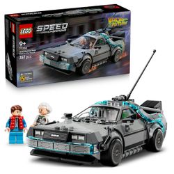 77256 - LEGO® Speed Champions - La machine à remonter le temps de Retour vers le futur
