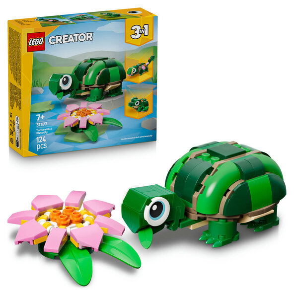 31377 - LEGO® Creator - La tortue et la fleur de nénuphar