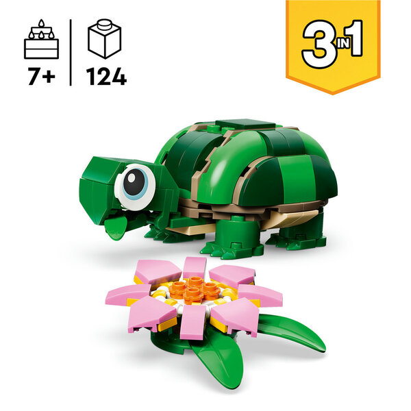31377 - LEGO® Creator - La tortue et la fleur de nénuphar