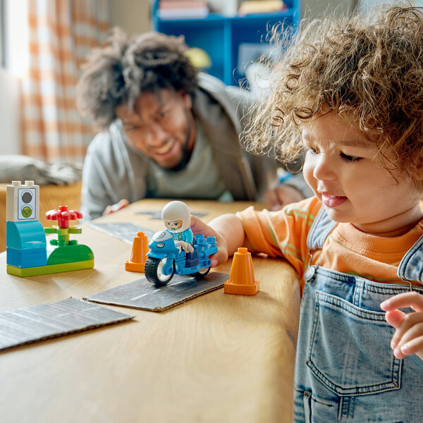 10471 - LEGO® DUPLO Ma Ville - La moto de police bleue