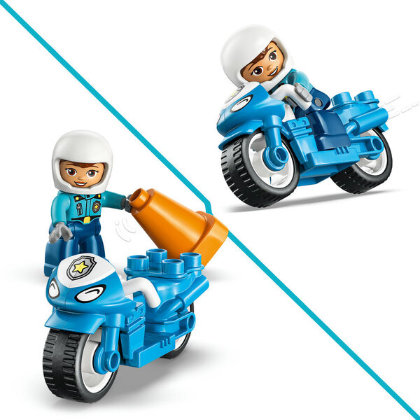 10471 - LEGO® DUPLO Ma Ville - La moto de police bleue