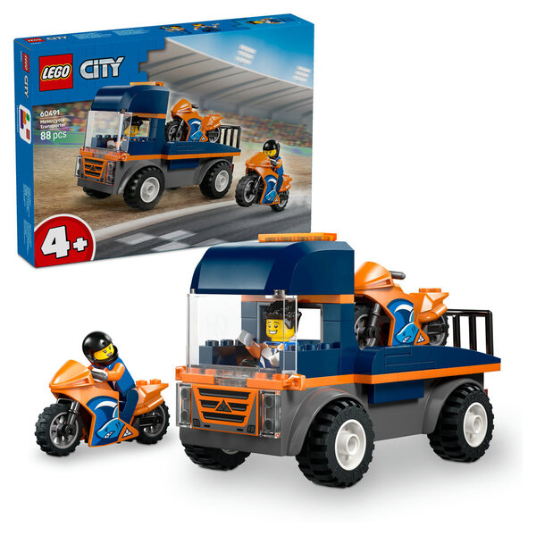 60491 - LEGO® City - Le transporteur de motos