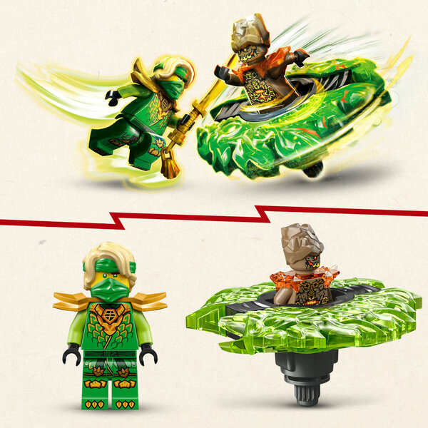 71850 - LEGO® NINJAGO - Lloyd contre la toupie du monstre de la Terre