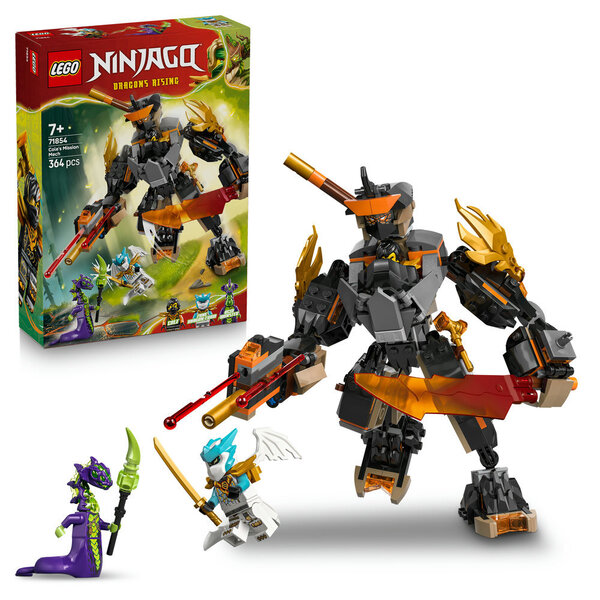 71854 - LEGO® NINJAGO - La mission du robot Cole et du dragon Zane