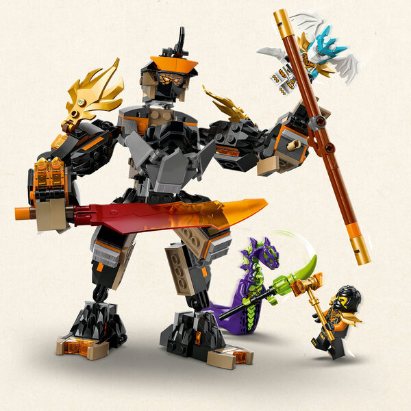 71854 - LEGO® NINJAGO - La mission du robot Cole et du dragon Zane