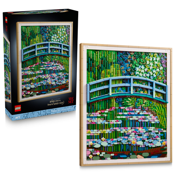 31220 - LEGO® ART - Claude Monet : le bassin aux nymphéas, harmonie verte