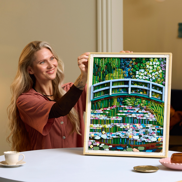 31220 - LEGO® ART - Claude Monet : le bassin aux nymphéas, harmonie verte