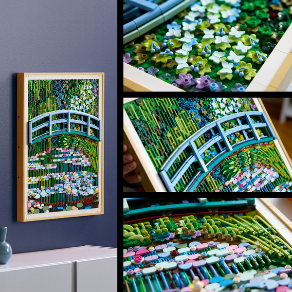 31220 - LEGO® ART - Claude Monet : le bassin aux nymphéas, harmonie verte